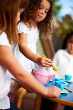 Green Toys Tea Set Pink