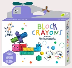 Haku Yoka Block Crayons Assorted