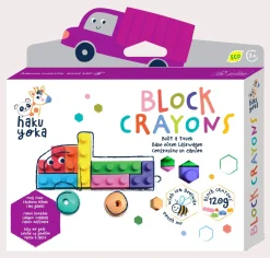 Haku Yoka Block Crayons Assorted