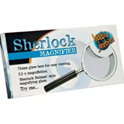 Heebie Jeebies Sherlock Magnifier Metal 75mm