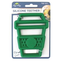 Itzy Ritzy Chew Crew™ Silicone Baby Teethers - Latte