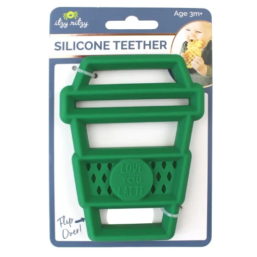 Itzy Ritzy Chew Crew™ Silicone Baby Teethers - Latte