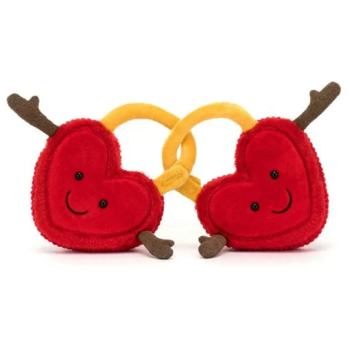Jellycat Amuseable Val & Tina Love Locks 8"