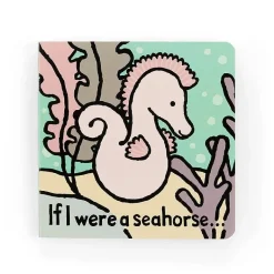 Jellycat Board Book If I Were A Seahorse