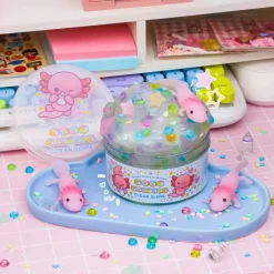 Kawaii Slime: Baby Axolotl Clear Slime