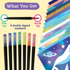 Klutz® Brush Doodle Pens