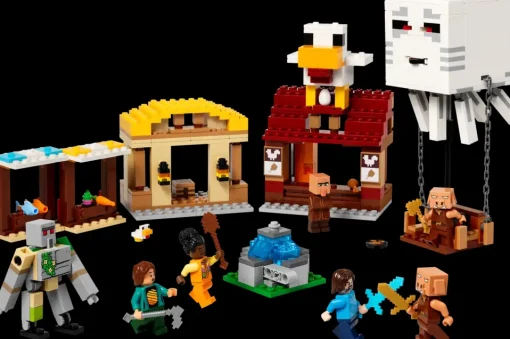 LEGO® Minecraft™ The Ghast Balloon Village Attack 21273