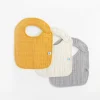 Little Unicorn Cotton Muslin Classic Bib Mustard