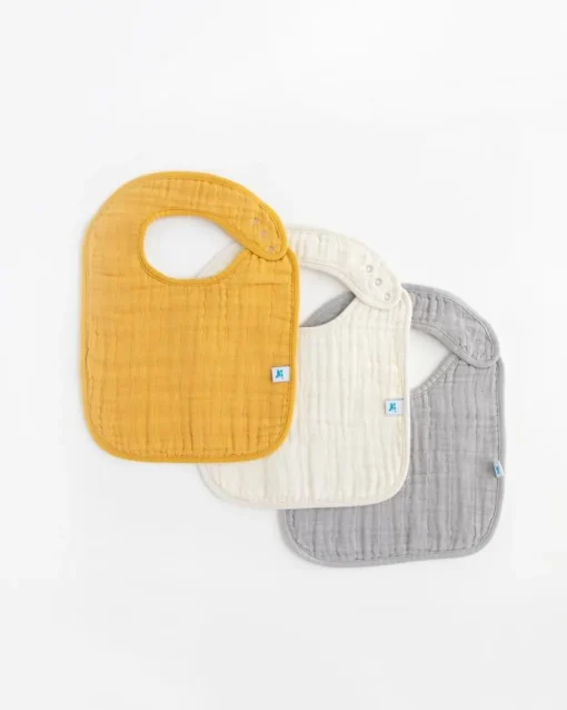Little Unicorn Cotton Muslin Classic Bib Mustard