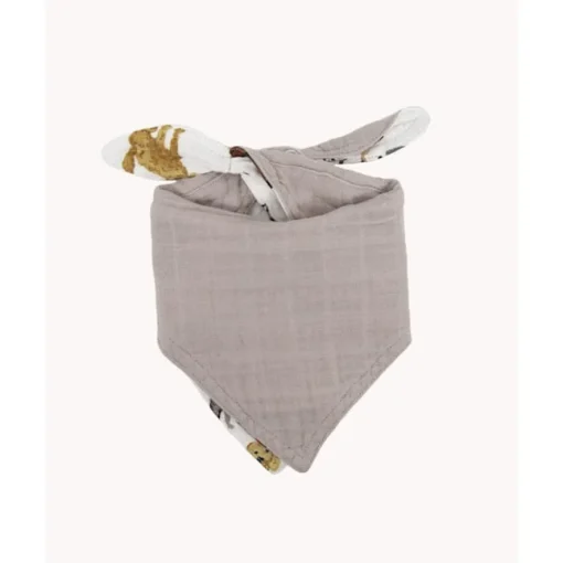 Little Unicorn Cotton Muslin Reversible Bandana Bib Woof