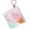 Mary Meyer® Sweet Soothie Crinkle Teether: Ice Cream 6"