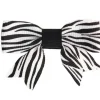 No Slippy Hair Clippy Tatum Zebra Print