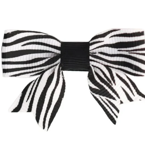 No Slippy Hair Clippy Tatum Zebra Print