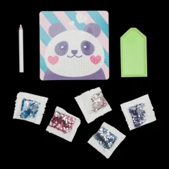 Ooly Razzle Dazzle DIY Gem Art Kit Pretty Panda