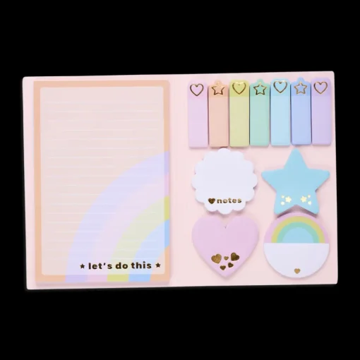 Ooly Sticky Tab Note Set - Pastel Rainbow