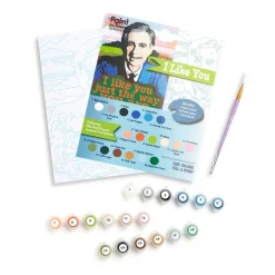 Paint the Town By Number™ 8" x 10" - Mr. Rogers