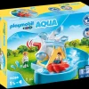 Playmobil 1.2.3 Aqua: Water Wheel Carousel 70268