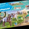 Playmobil Horses of Waterfall: Three Horses with Saddles 71356