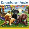 Ravensburger Puzzle 100 Piece Puppy Picnic