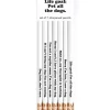 Snifty Pencil Set: Life Goal Pet All the Dogs