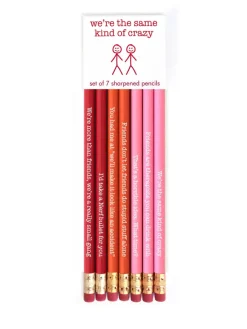 Snifty Pencil Set: We're the Same Kind of Crazy