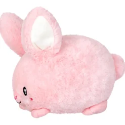 Squishable® Snugglemi Snackers Pink Fluffy Bunny 6"