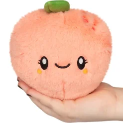 Squishable® Snackers Peach 6"