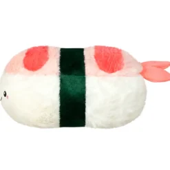 Squishable® Snugglemi Snackers: Shrimp Sushi 7"
