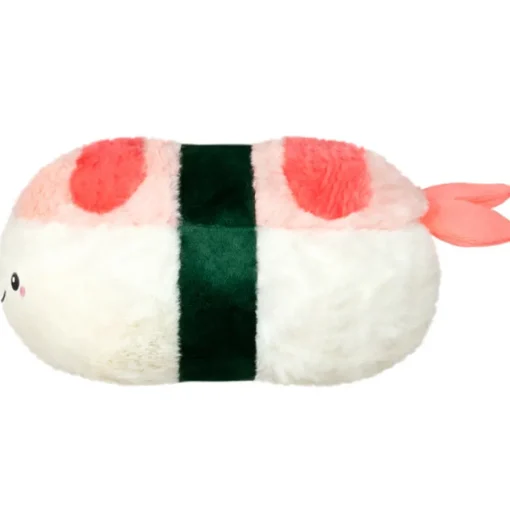 Squishable® Snugglemi Snackers: Shrimp Sushi 7"