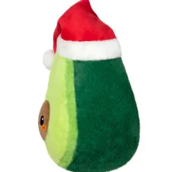 Squishable® Snugglemi Snackers: Santa Avocado 9"