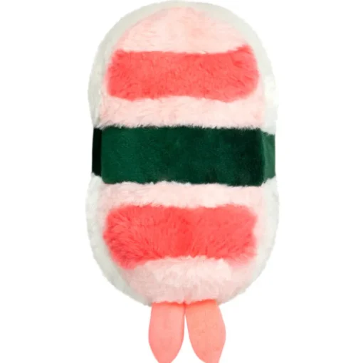 Squishable® Snugglemi Snackers: Shrimp Sushi 7"