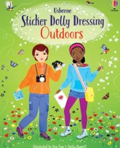 Sticker Dolly Dressing Outdoors