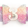 Sweet Wink: Pastel Rainbow Clip: 3rd Birthday