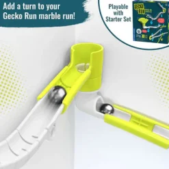 Thames & Kosmos: Gecko Run Expansion Pack - Marble Run Flex-Corner