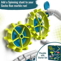 Thames & Kosmos: Gecko Run Expansion Pack - Marble Run Spinners