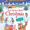 Usborne First Sticker Book: Christmas